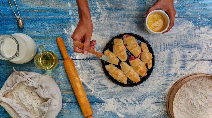 рогалики з варенням