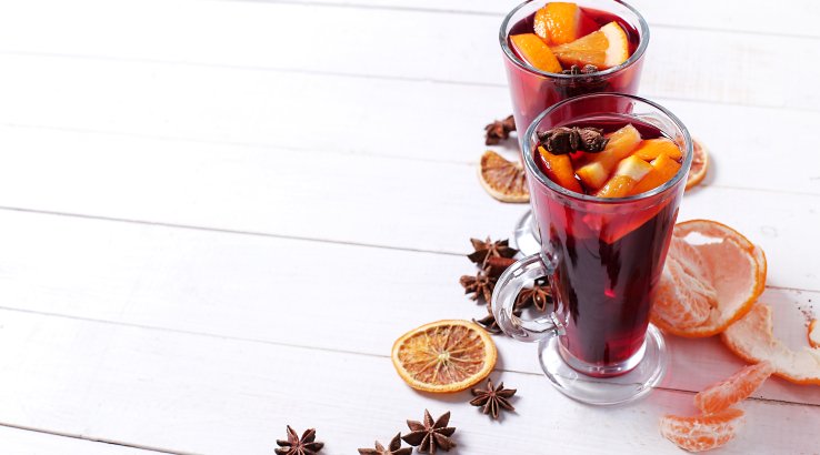 Глінтвейн з мандаринами