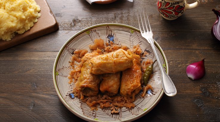 Голубці з кускусом і фетою