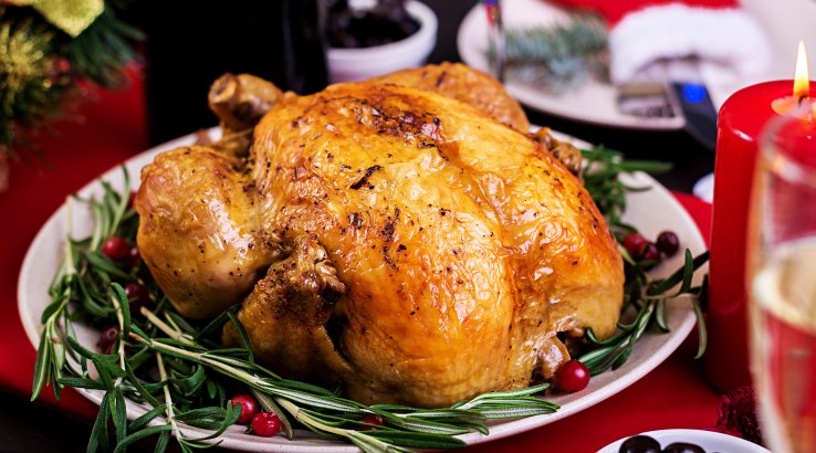 Запечена курка у маринаді з пива