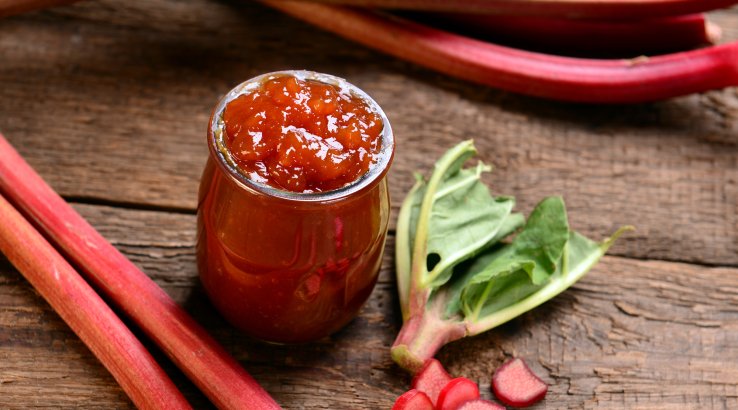 Варення з ревеню