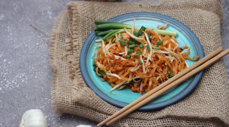 Пісний салат з дайконом