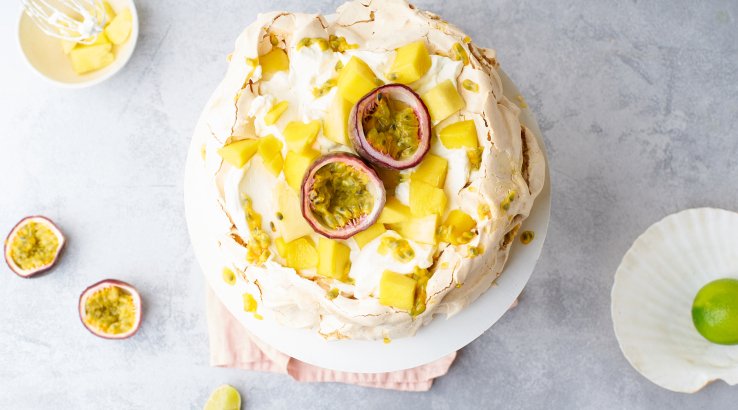 Торт-безе з манго