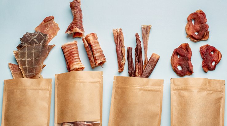 Сушені смаколики для собак