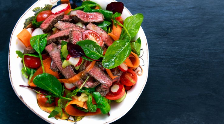 Салат з яловичиною