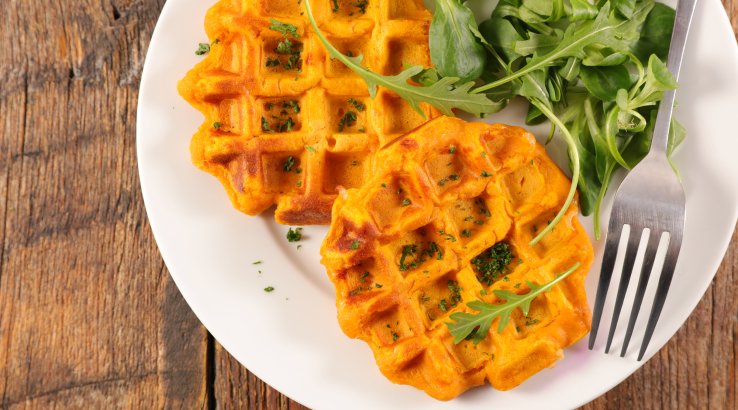Вафлі з батату