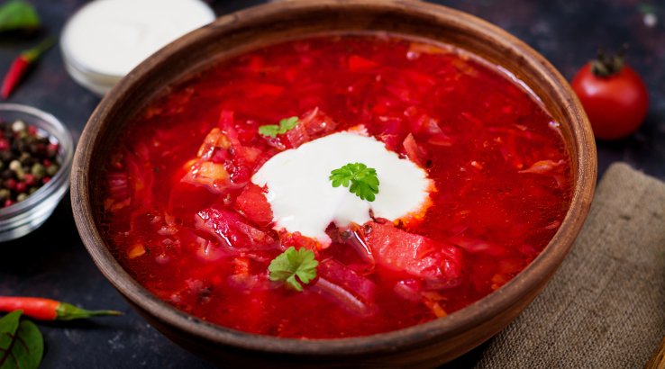 «Тутешній» борщ