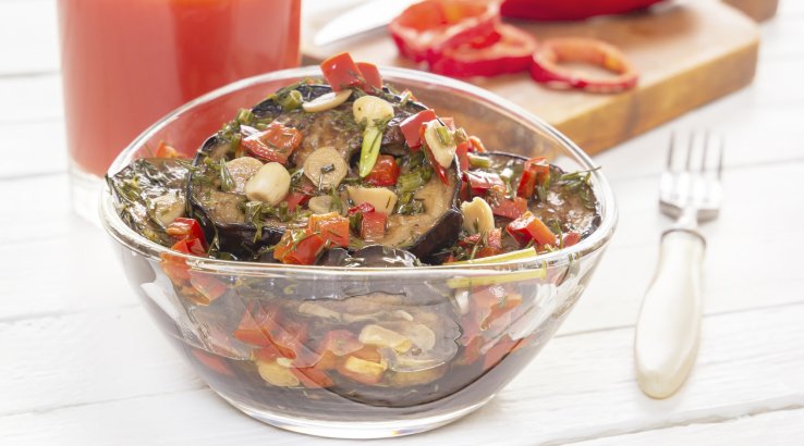 Мариновані баклажани по-італійськи