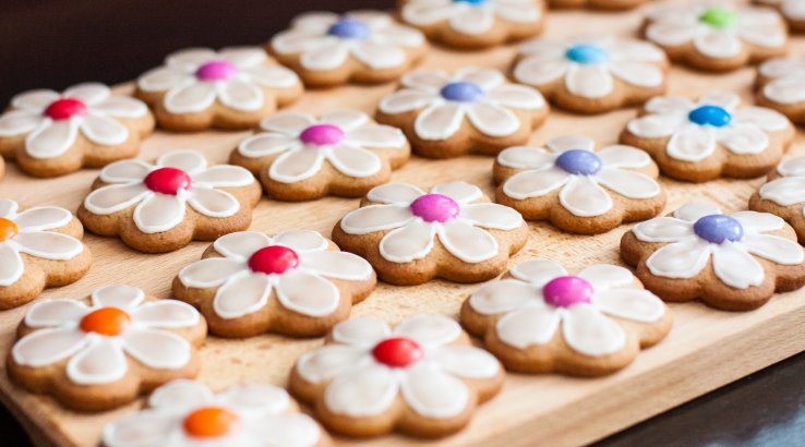 Квіти з тіста