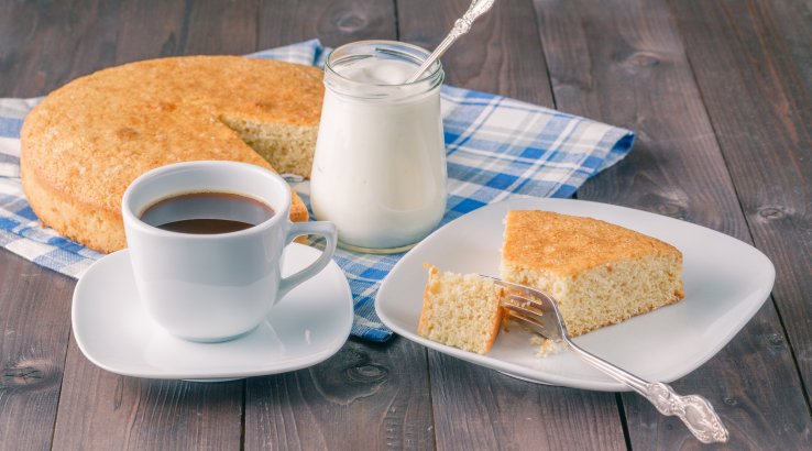 Манник на кефірі