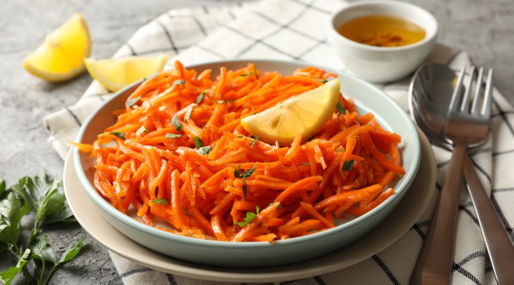 Салат з гарбуза і моркви