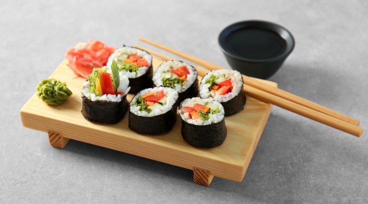 Суші-роли з овочами
