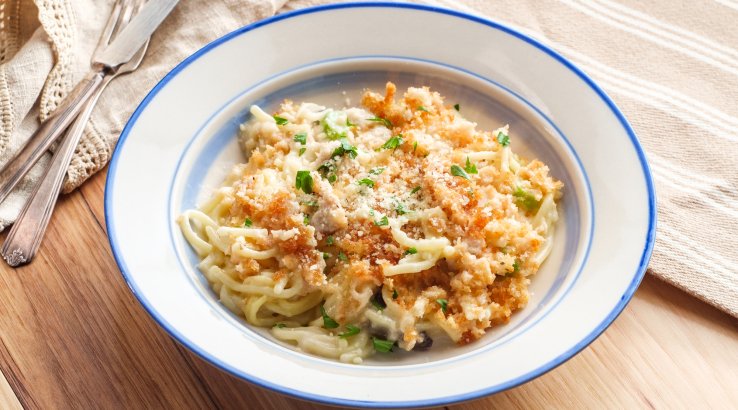 Спагеті з куркою