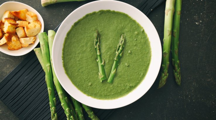 Крем-суп зі спаржі