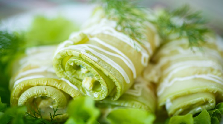 Мариновані рулетики з кабачків рецепт