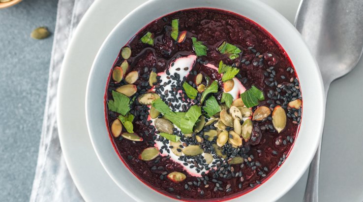 Крем-суп з буряка