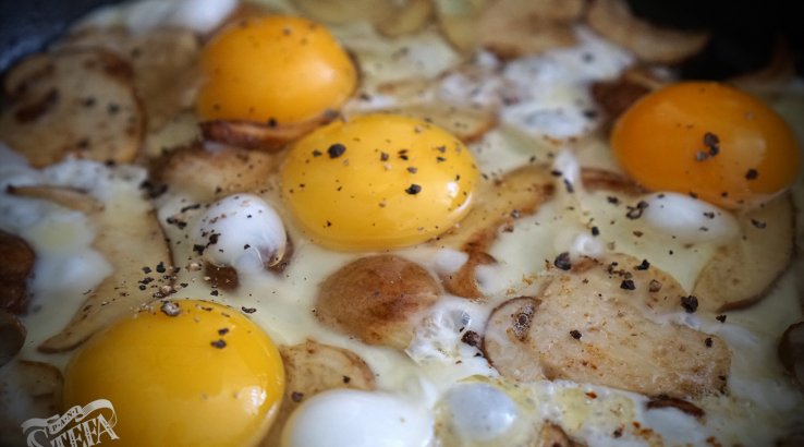 саджені-яйця-на-грибах