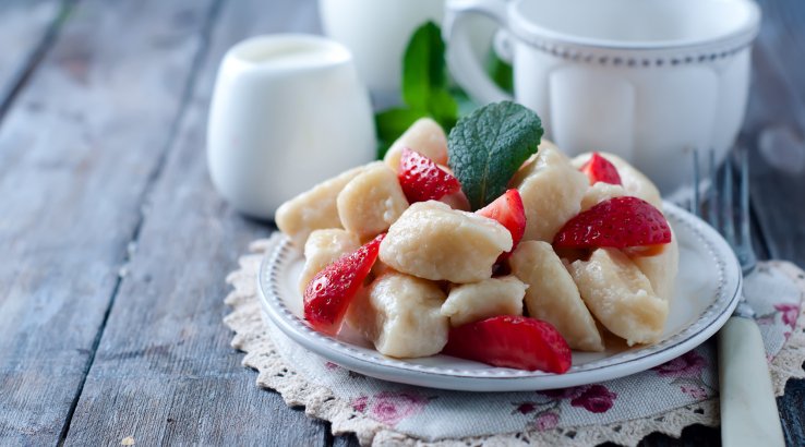 Ліниві вареники з тофу