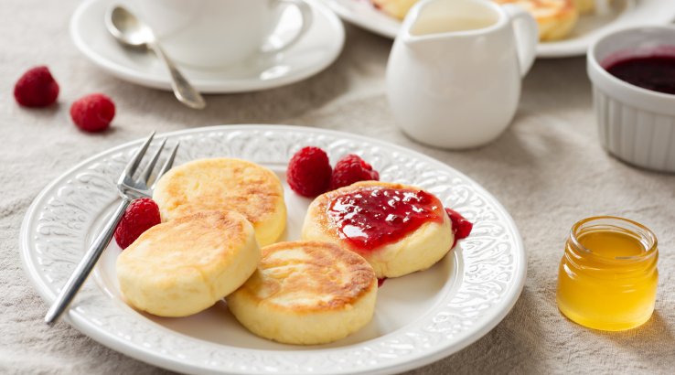 Сирники з яблуками рецепт