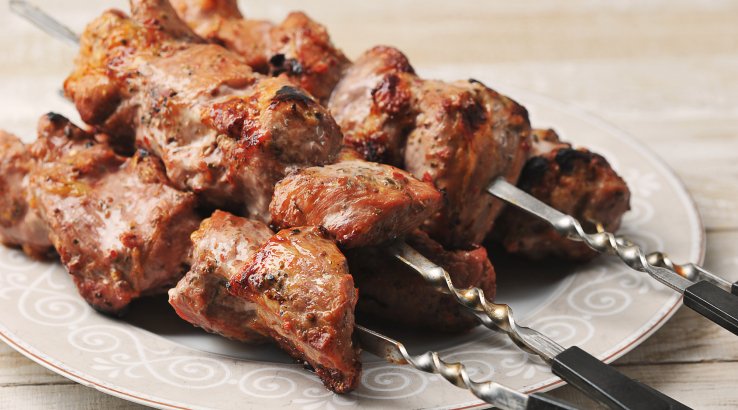 Шашлик зі свинини