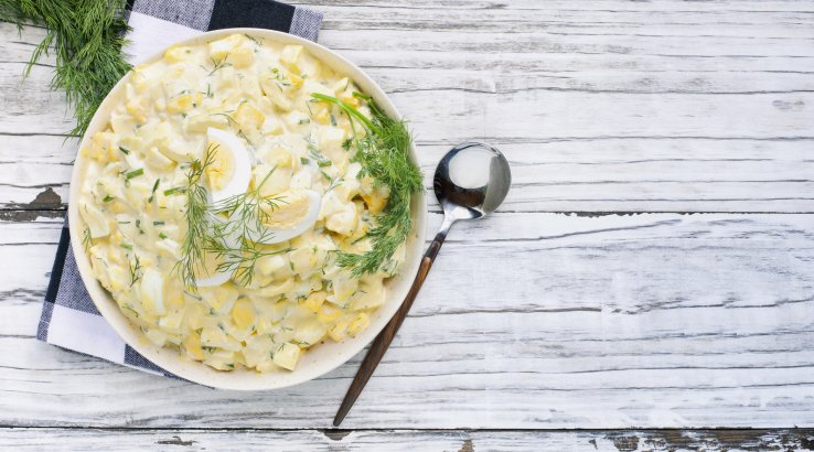 Яєчний салат із селерою