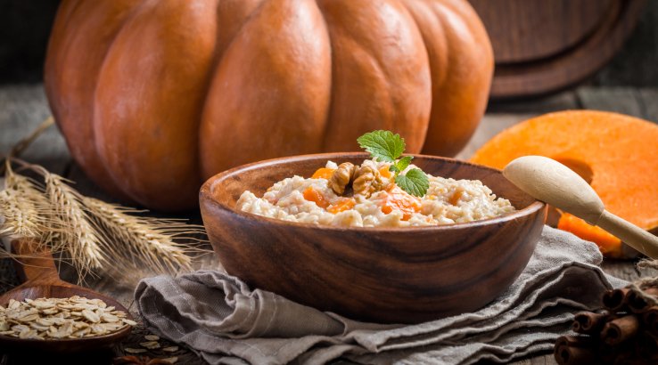 Вівсянка з гарбузом