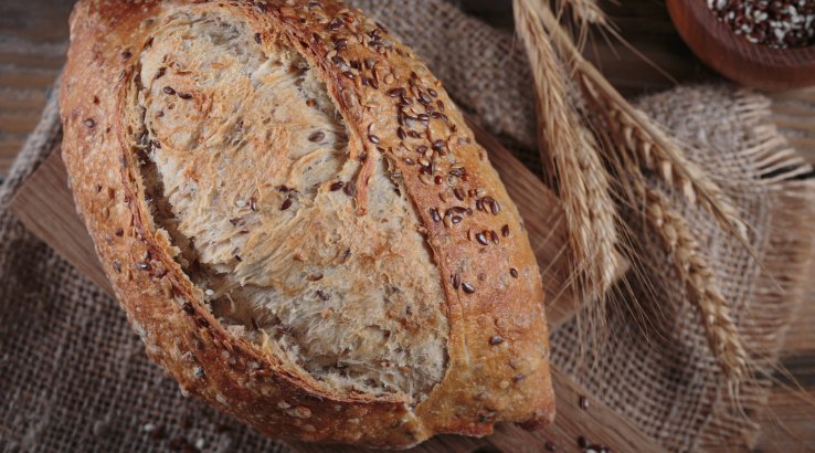 Спельтовий хліб з льоном
