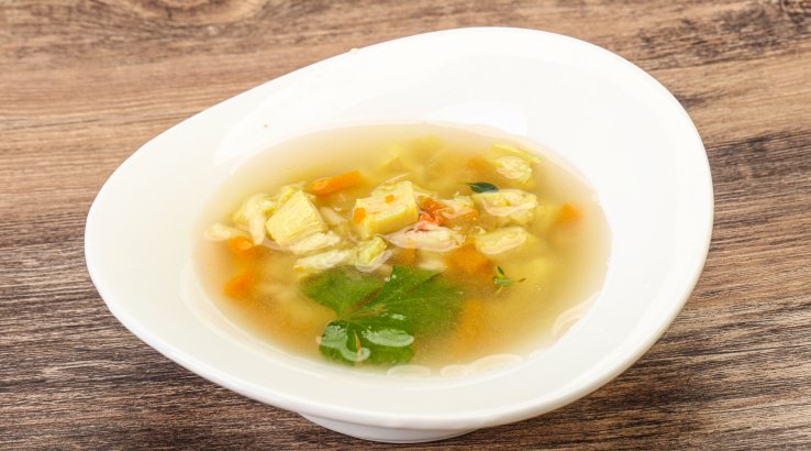 Рибний суп зі скумбрією