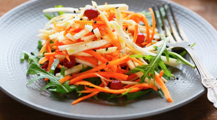 Маринована селера з морквою