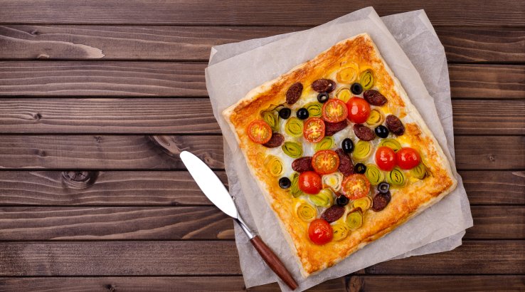 Тарт з овочами