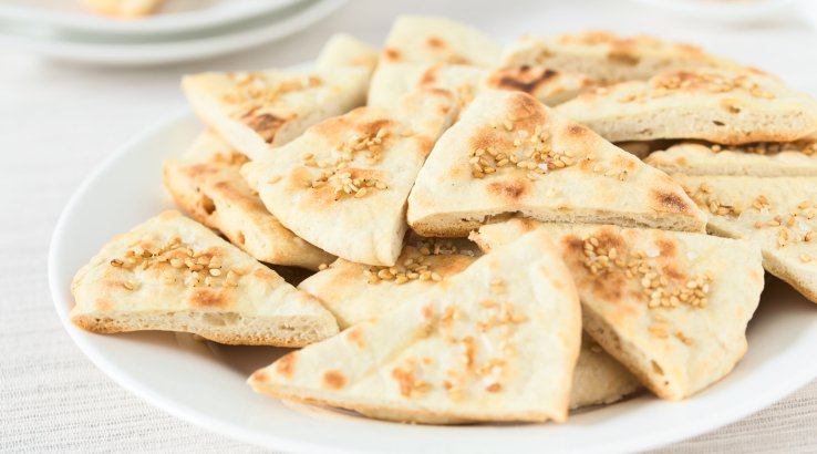 Чипси з хліба піта