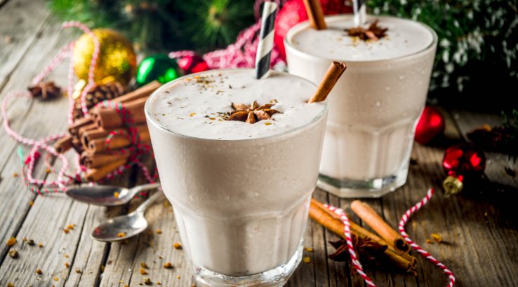 новорічний коктейль Біла мрія