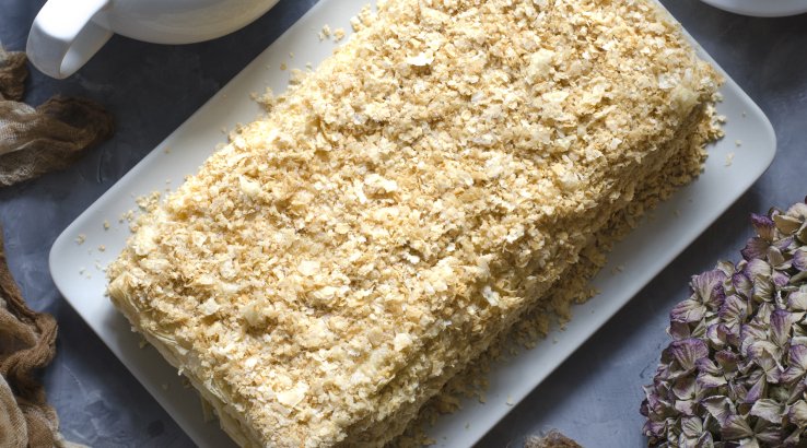 Листковий пляцок з яблуками