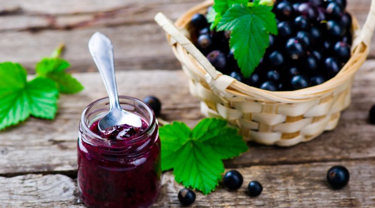 Желе з чорної смородини