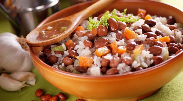 Рис з квасолею