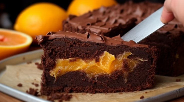 Кекс с хурмой