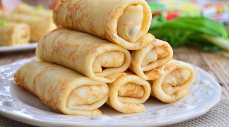 Налисники з кускусом - рецепт