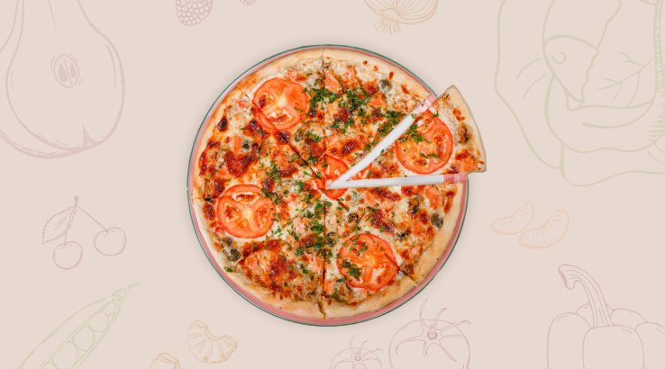 Піца з куркою від Клопотенка