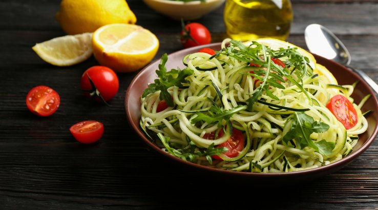 Салат зі “спагеті” з цукіні