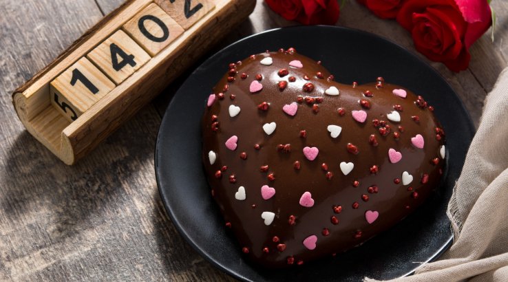 Торт у формі серця