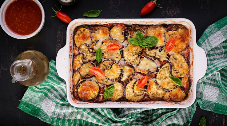 Баклажани запечені з бринзою