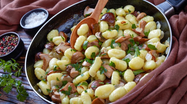 Ньокі з грибною підливкою