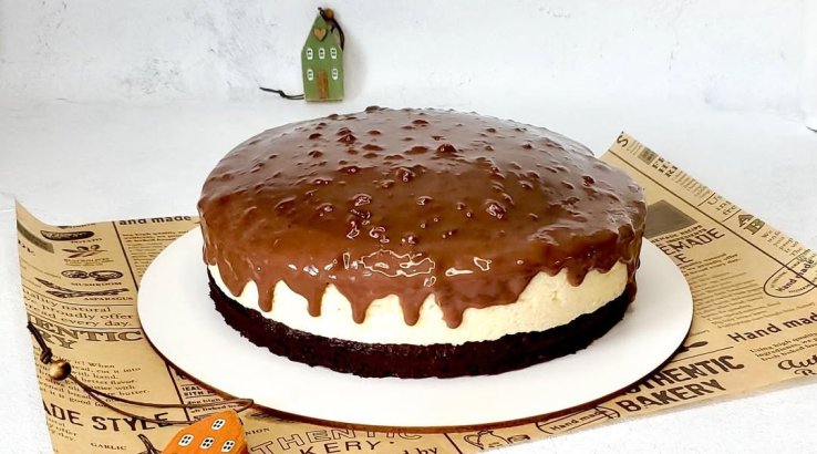 Торт манно-лимонний