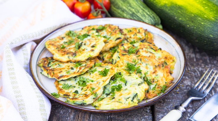 Оладки з кабачків у духовці