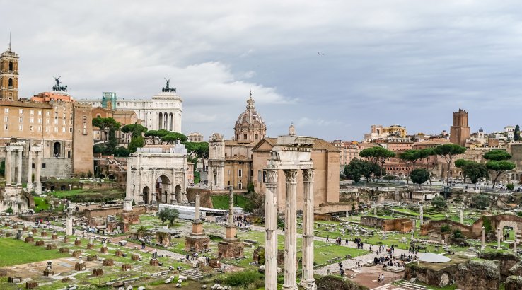 Рим, руїни римського форуму