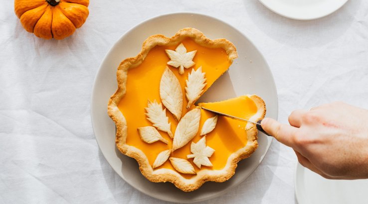 Гарбузовий пиріг на вівсяній основі