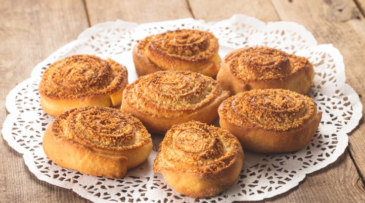 Булочки з кокосовою стружкою