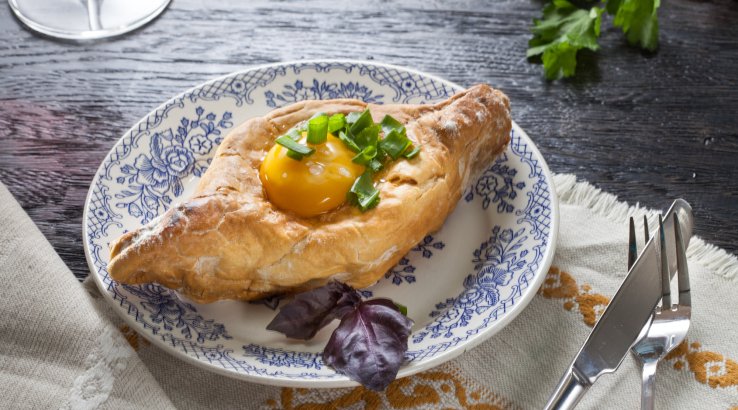 Хачапурі з листкового тіста