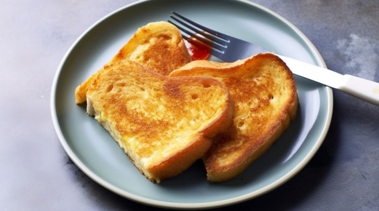 Швидкі яєчні тости на сніданок
