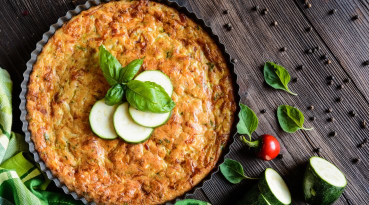 Паштида з кабачками та грибами